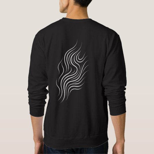 Sweatshirt Glowing Lion & Aura Flow (Dos)