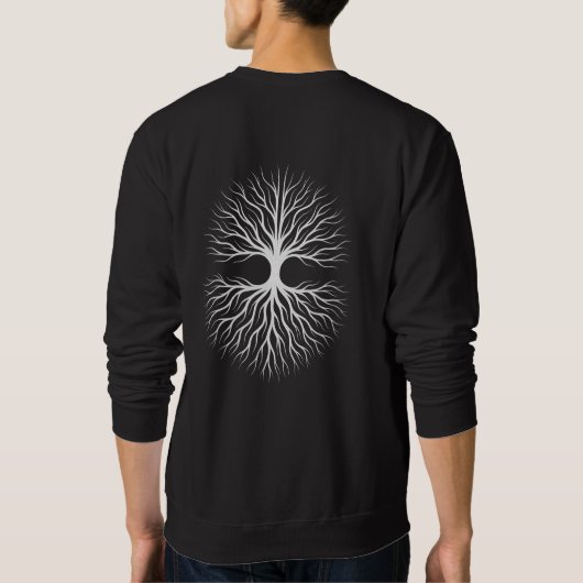 Sweatshirt Glowing Tree & Power Roots (Dos)