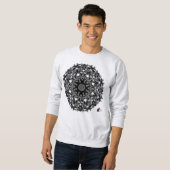 Sweatshirt Glyphe octa cinétique (Devant entier)