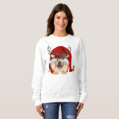Sweatshirt GNOME 4 LES CHOWLIDATS - Chow rouge (Devant entier)