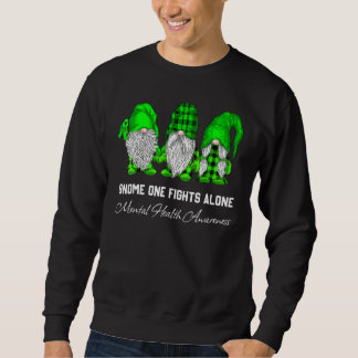 Sweatshirt Gnome One combat seul Sensibilisation à la santé m