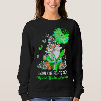 Sweatshirt Gnome One combat seul Sensibilisation à la santé m