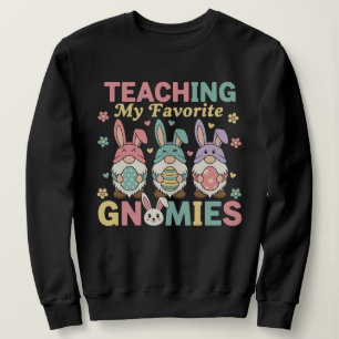 Sweatshirt Gnome professeur drôle enseignant à mes gnomes pré