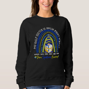 Sweatshirt Gnome Rainbow Demi-Soeur Est En Bas À Droite Parfa