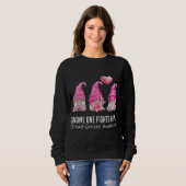 Sweatshirt Gnomes Dans Le Buffle Léopard Imprimé Plaid Gnome (Devant entier)