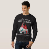 Sweatshirt Gnomes de Noël Pesée Supranucléaire Progressive (Devant entier)