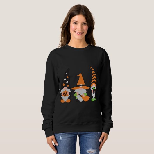 Sweatshirt Gnomes d'Halloween (Devant entier)