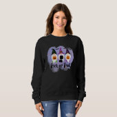 Sweatshirt Gnomes d'Halloween Impression de lettre Halloween (Devant entier)