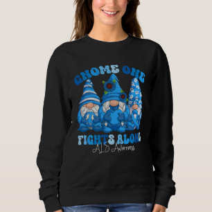 Sweatshirt Gnomes du Ruban Bleu du Mois de Sensibilisation à