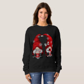 Sweatshirt Gnomes Hot Cocaca Xmas Pour Funny Matching Family  (Devant entier)