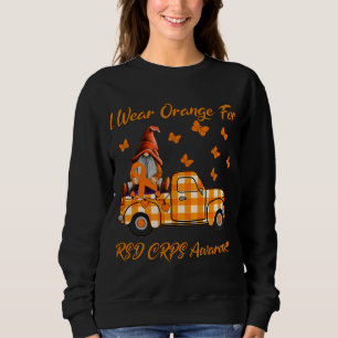 Sweatshirt Gnomes Je Porte Orange Pour La Sensibilisation RSD