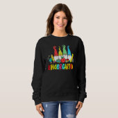Sweatshirt Gnomes Kindergarten Crew First Day Teacher Back To (Devant entier)