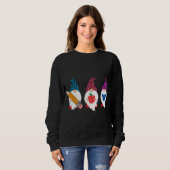 Sweatshirt Gnomes mignonnes drôle Retour à l'école Cadeau ens (Devant entier)