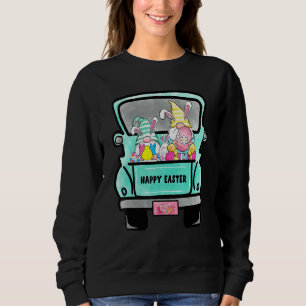 Sweatshirt Gnomes mignons Avec Oreilles De Lapin Chasse D'Oeu