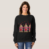 Sweatshirt Gnomes Valentine Day Funny Matching (Devant entier)