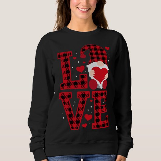 Sweatshirt GnomesValentine's Day Couple Matching - Gnomes Val (Devant)