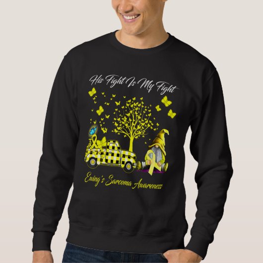 Sweatshirt Gnomson combat est mon combat Ewings Sarcoma Award (Devant)