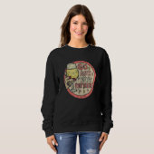 Sweatshirt Go Ask Your Father  Wine Graphic (Devant entier)