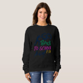 Sweatshirt Go Back To School Kid It's Time Back To School Day (Devant entier)