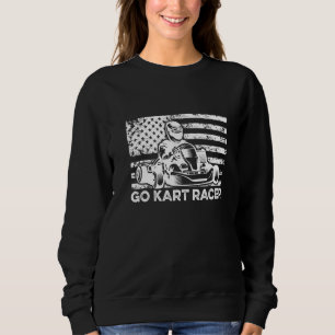 Sweatshirt Go Kart Racing Course Karting Go Cart Racer 1