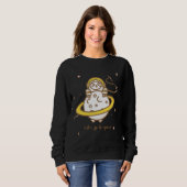 Sweatshirt Go Space Sloth Astronaut Nap Sloth (Devant entier)