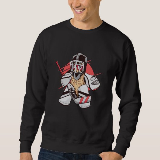 Sweatshirt Goalie de hockey sur arachide (Devant)