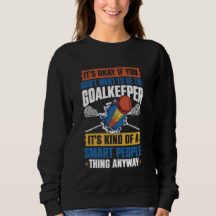 Sweatshirt Goalkeeper gardien de but de crosse