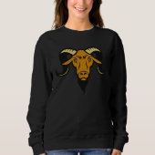 Sweatshirt Goat Day Goats For Goat   2 (Devant)