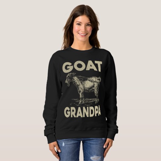Sweatshirt Goat Grandpa (Devant entier)
