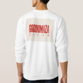 SWEATSHIRT GODDOMAZA  KATANA GANGSTER   (Dos)