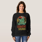 Sweatshirt Godmères saurus Rex Dinosaur Godmère Saurus Fami (Devant entier)