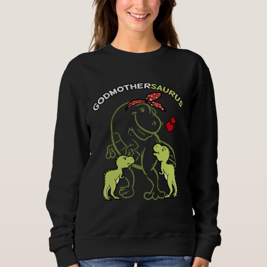 Sweatshirt Godmothersaurus Godmother 2 Kids Rex Godparent's D (Devant)
