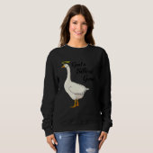 Sweatshirt God's Silliest Goose Funny Duck Lovers_4 (Devant entier)
