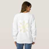 Sweatshirt Gold Christmas (Dos entier)