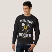 Sweatshirt Gold Digging Gold Mining Gold Panning Gold Mine (Devant entier)