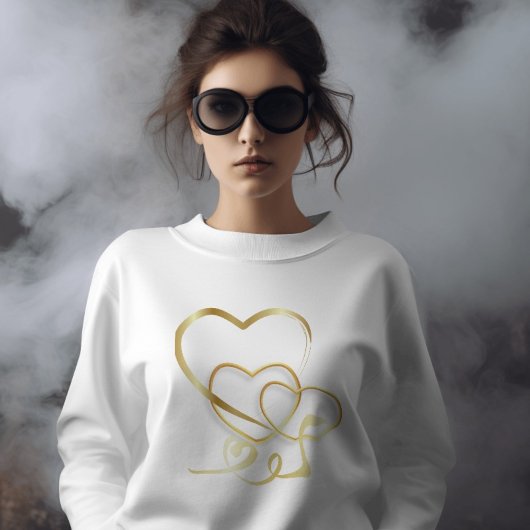 Sweatshirt Gold Elegance