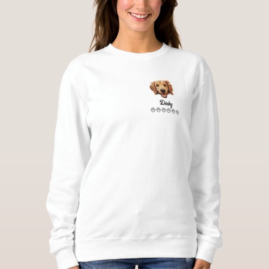 Sweatshirt Golden Retriever (Devant)