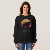 Sweatshirt Golden Retriever Chien Retro 7 (Devant entier)