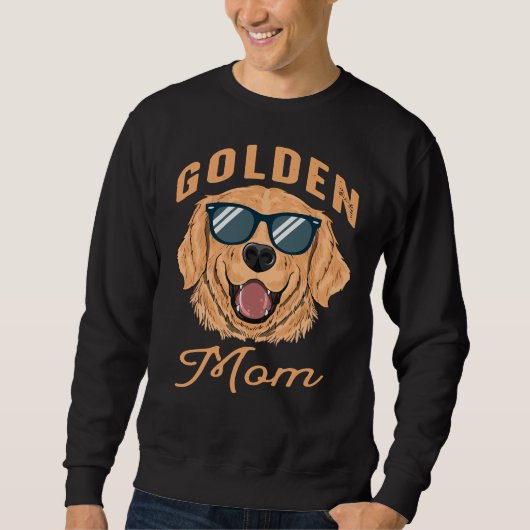 Sweatshirt Golden Retriever Maman (Devant)