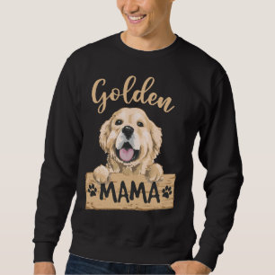 Sweatshirt Golden Retriever Maman mignonne Chien Maman