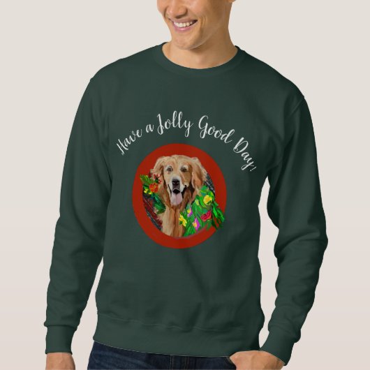 Sweatshirt Golden Retriever Mom mignon chien race (Devant)