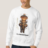 Sweatshirt Golden Sunset Elephant – Long Sleeve Tee (Devant)