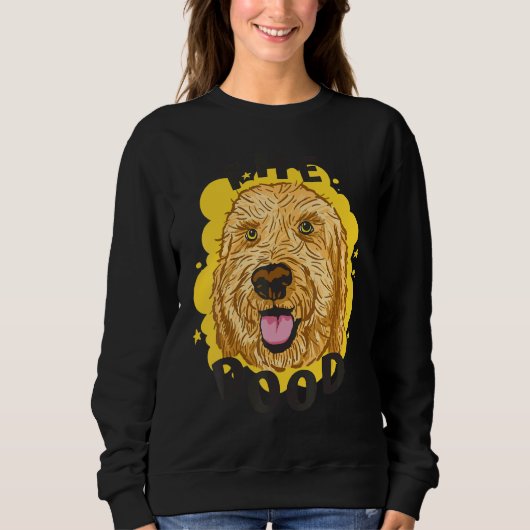 Sweatshirt Goldendoodle Chien L'Animal Dood (Devant)