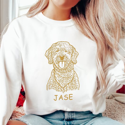 Sweatshirt Goldendoodle Chien Personnalisé Animaux de compagn