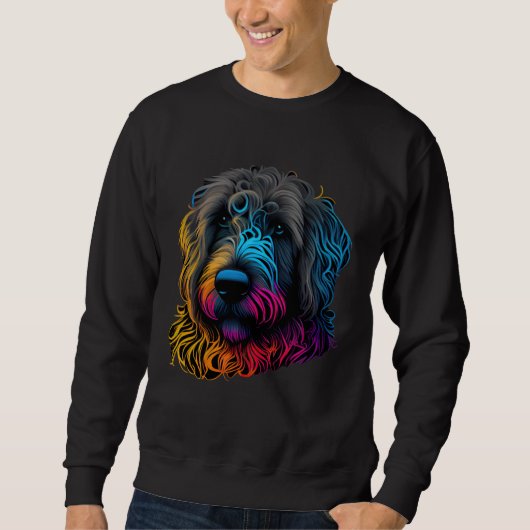 Sweatshirt Goldendoodle Pop Goldendoodle (Devant)