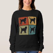 Sweatshirt Goldendoodle Vintage  2 (Devant)