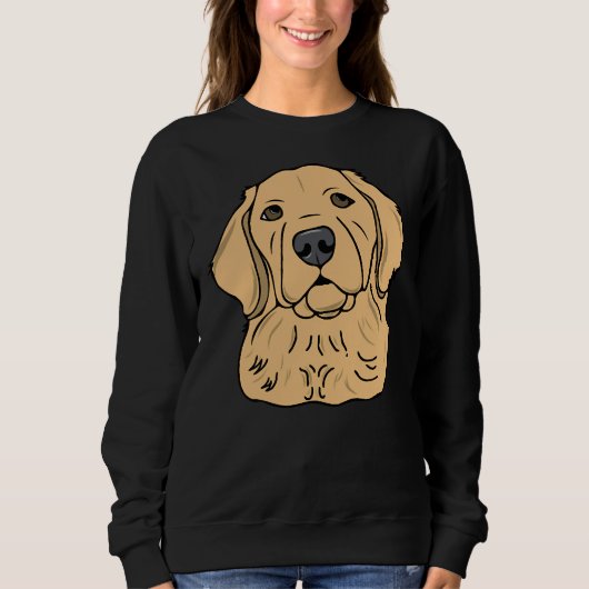 Sweatshirt Goldie Golden Retriever 521 (Devant)
