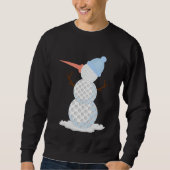Sweatshirt Golf balle Snowman (Devant)