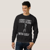 Sweatshirt Golf cool Art Pour Hommes Femmes Golf Club Ba (Devant entier)