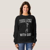 Sweatshirt Golf cool Art Pour Hommes Femmes Golf Club Ba (Devant entier)